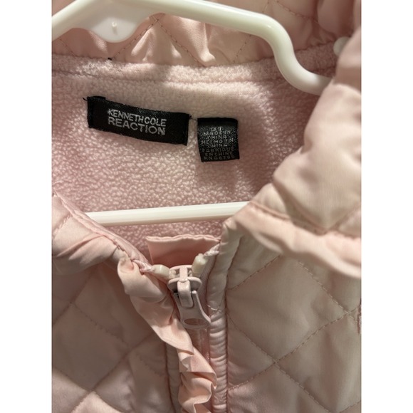 Kenneth Cole Pink Jacket, Girl's 3T, Perfect For Fall And Winter, Stylish Jacket - Picture 2 of 8